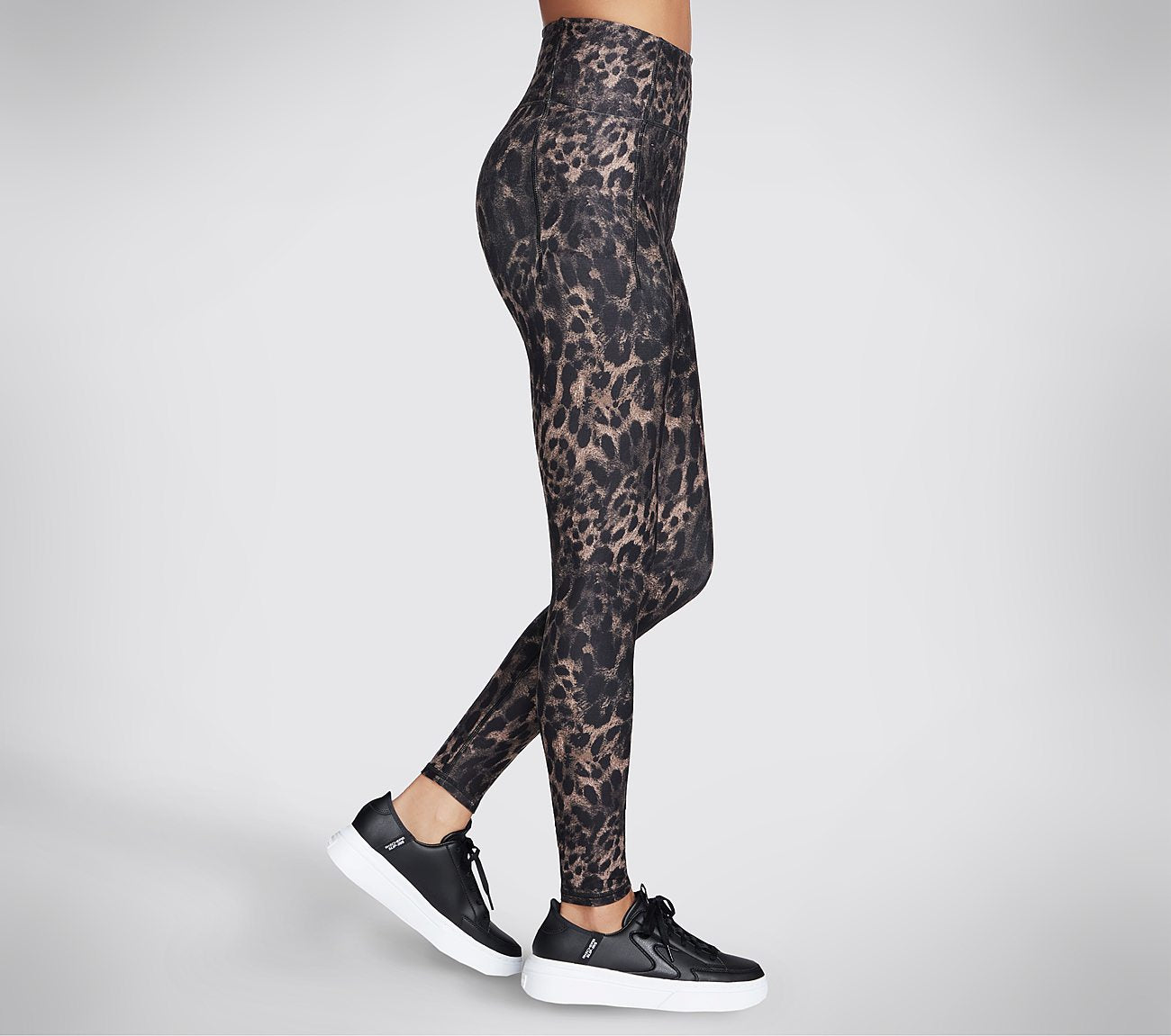 Diamond Brushed Cheetah Legging Clothes Skechers.fi