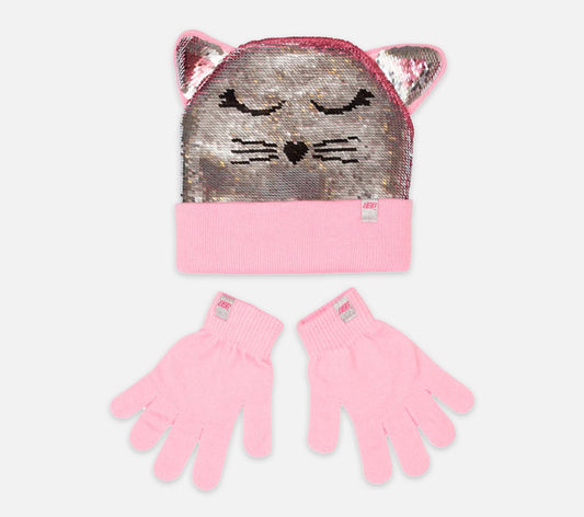 Meow Reversible Sequin Hat Hat Skechers