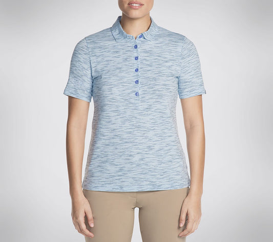 Space Dye Polo T-paita Clothes Skechers