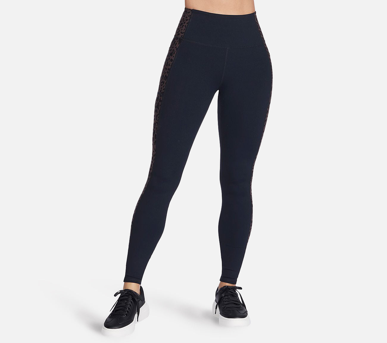 GO WALK Full Length High-Waisted Cheetah Legging Clothes Skechers.fi