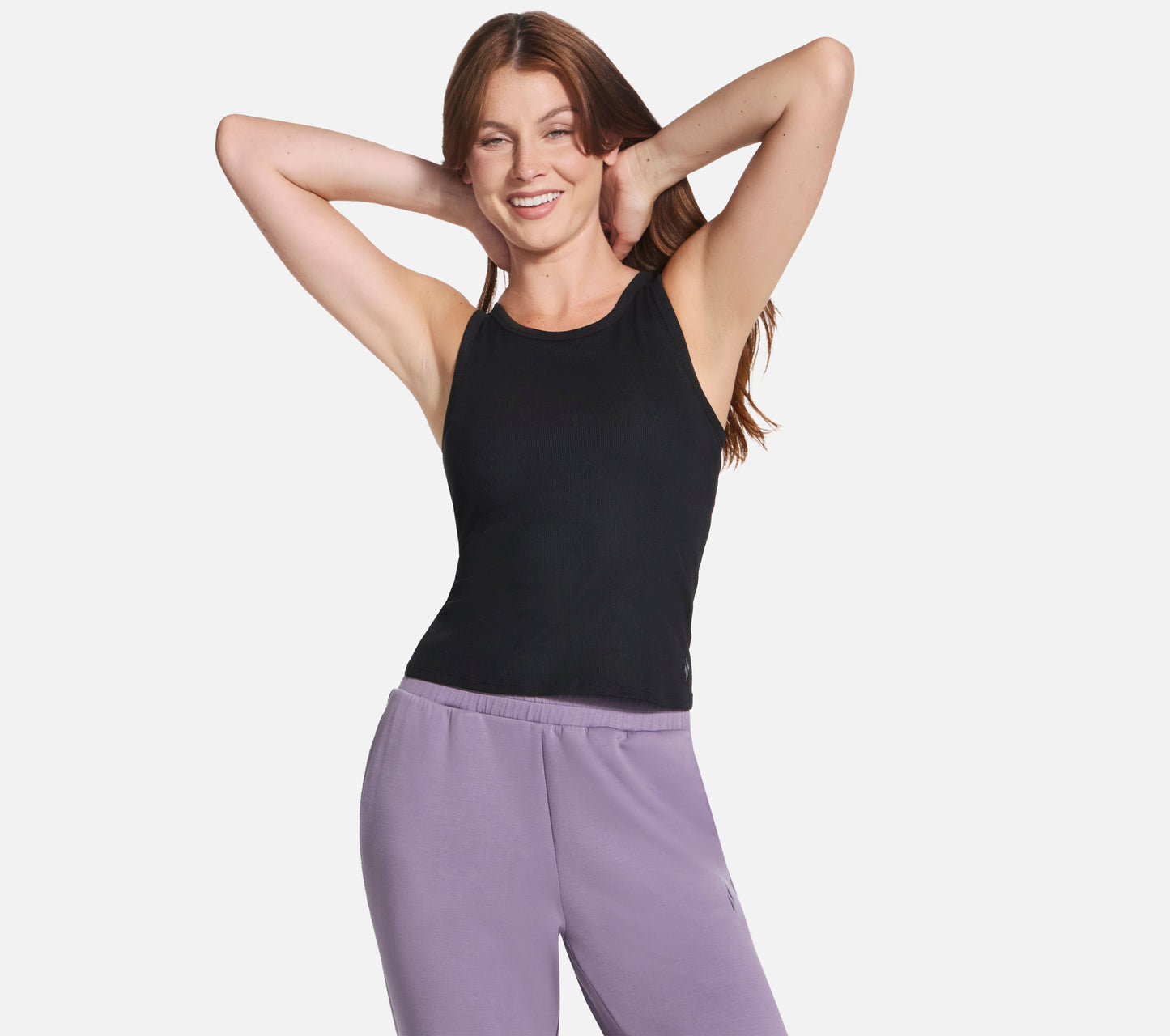 GO WALK Luxe Rib Tank Clothes Skechers.fi