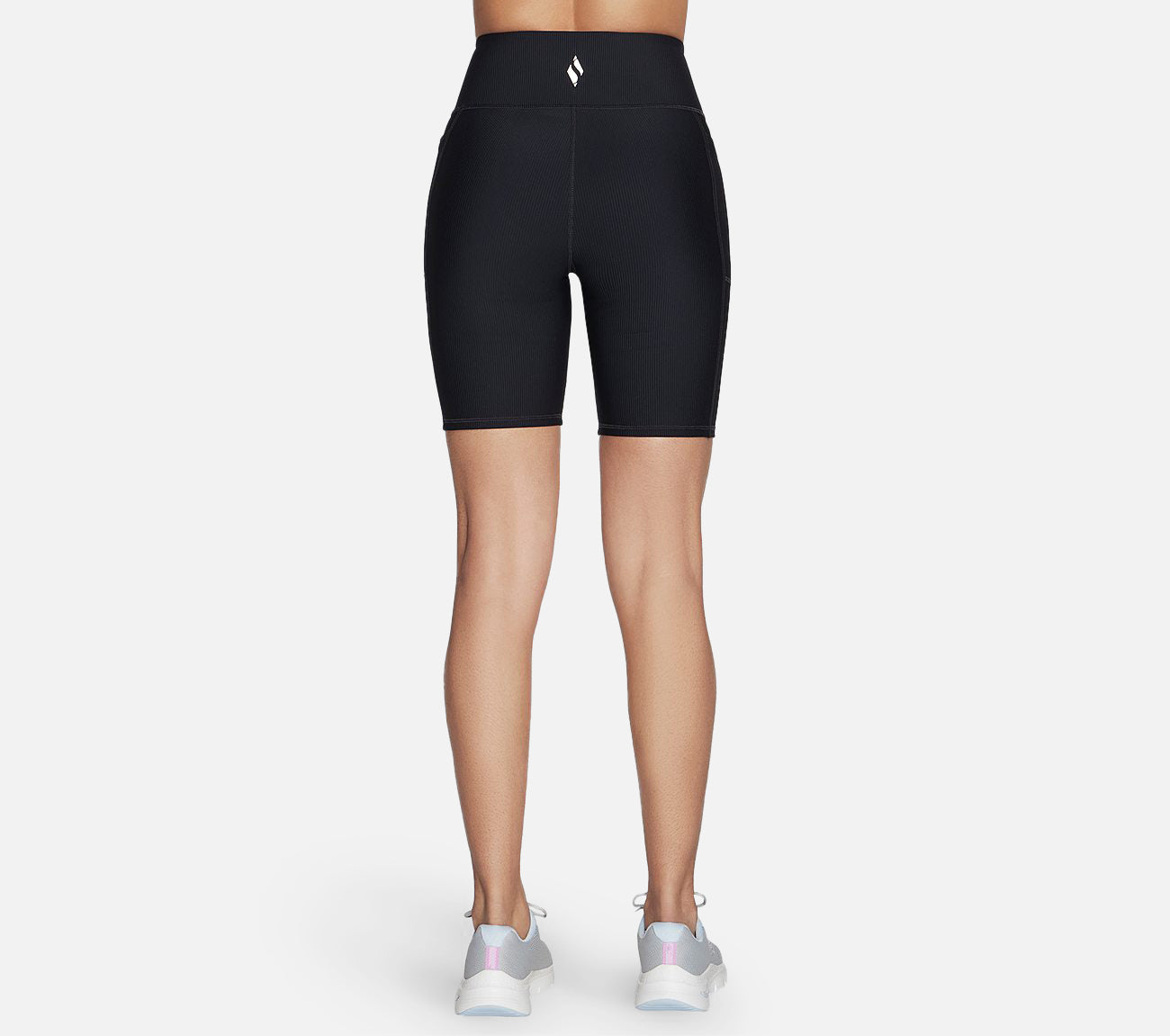 GO FLEX Rib High Waisted 8" Bike Short Clothes Skechers.fi