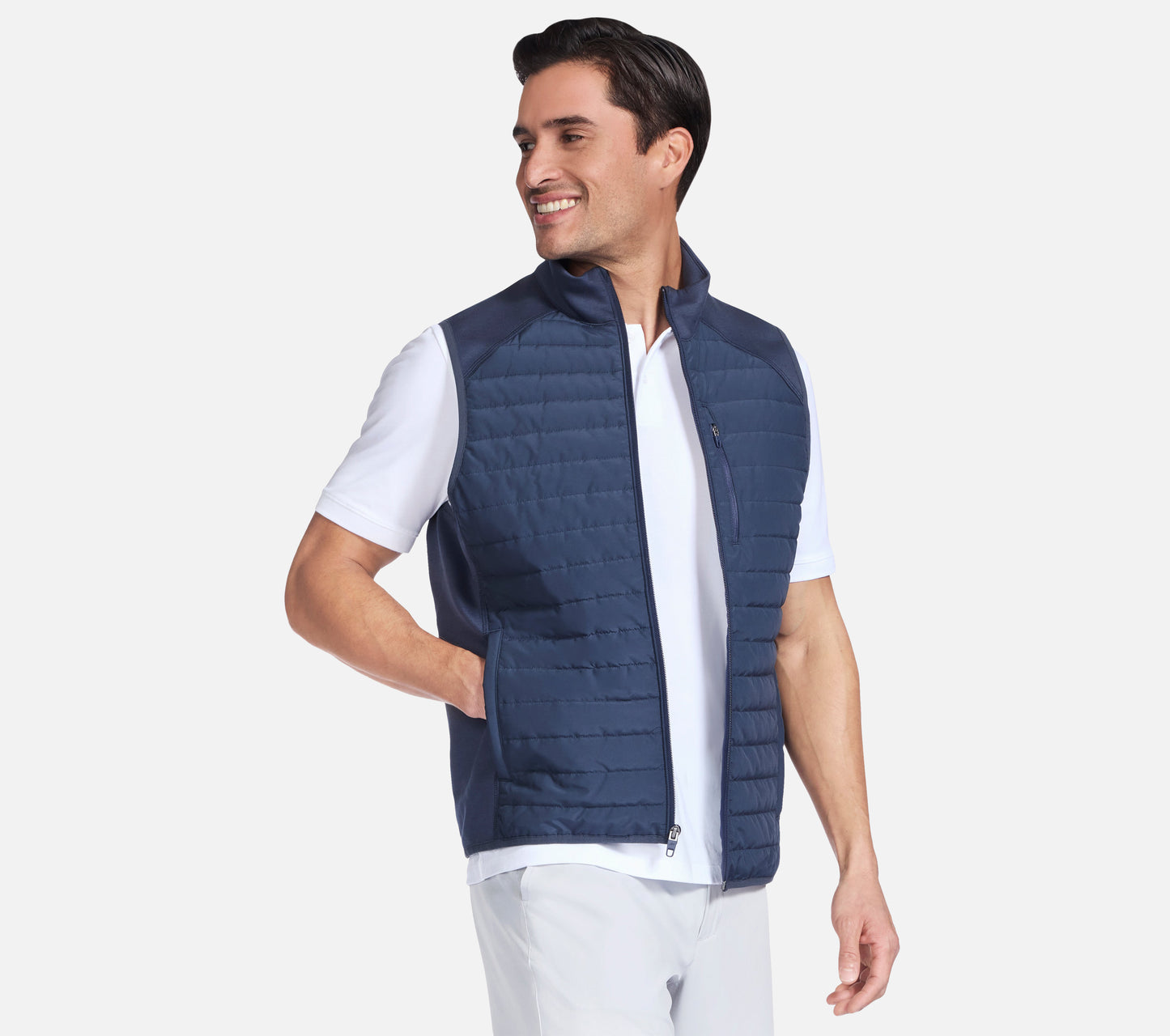 GO SHIELD Cozy Fit Hybrid Vest Clothes Skechers.fi