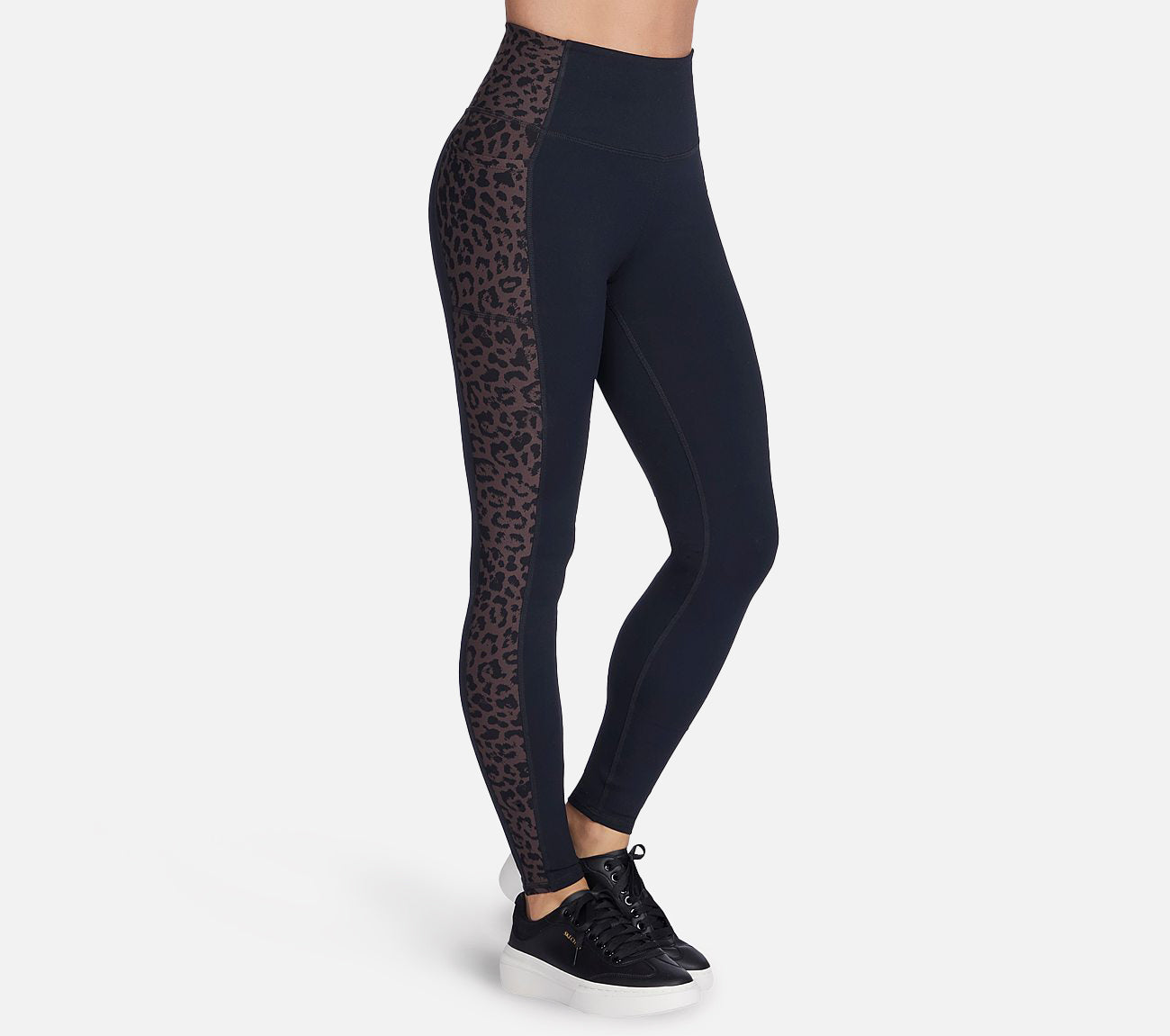 GO WALK Full Length High-Waisted Cheetah Legging Clothes Skechers.fi