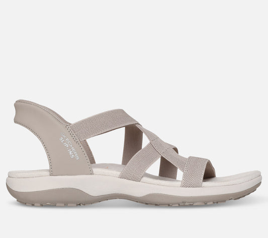Wide Fit: Slip-ins: Reggae Slim - Stretch Flex Sandal Skechers.fi