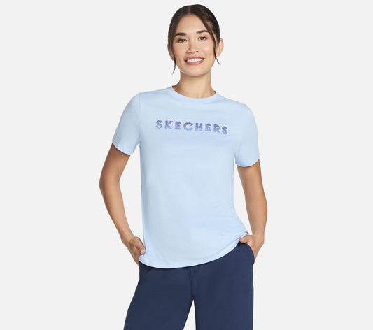 Gradient Short Sleeve Tee Clothes Skechers.fi