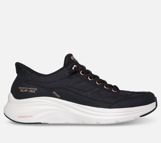 Wide Fit: Slip-ins: Contour Foam - Cozy Fit Golden Hour Shoe Skechers.fi