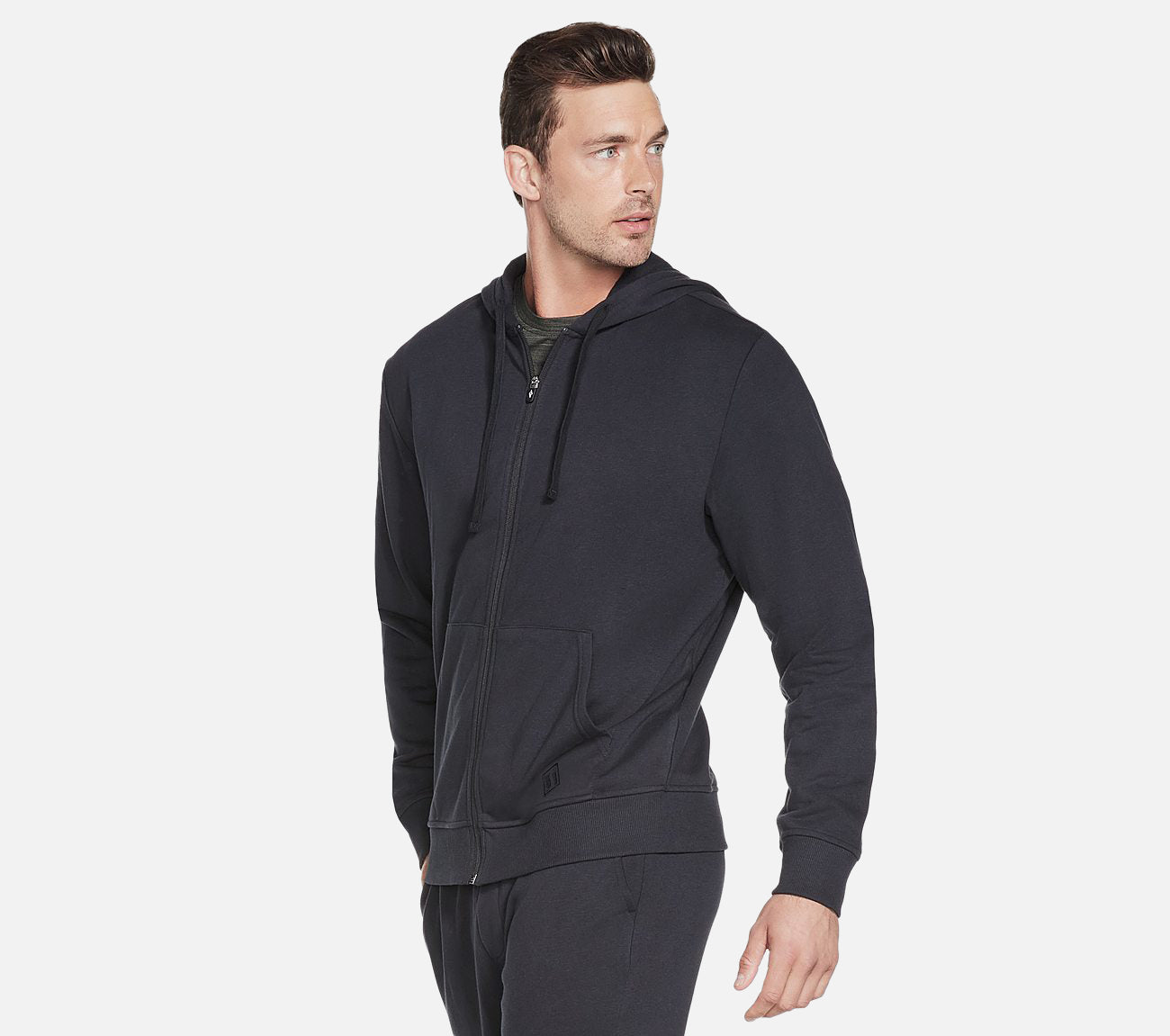 GO WALK Everywhere Full Zip Hoodie Clothes Skechers.fi
