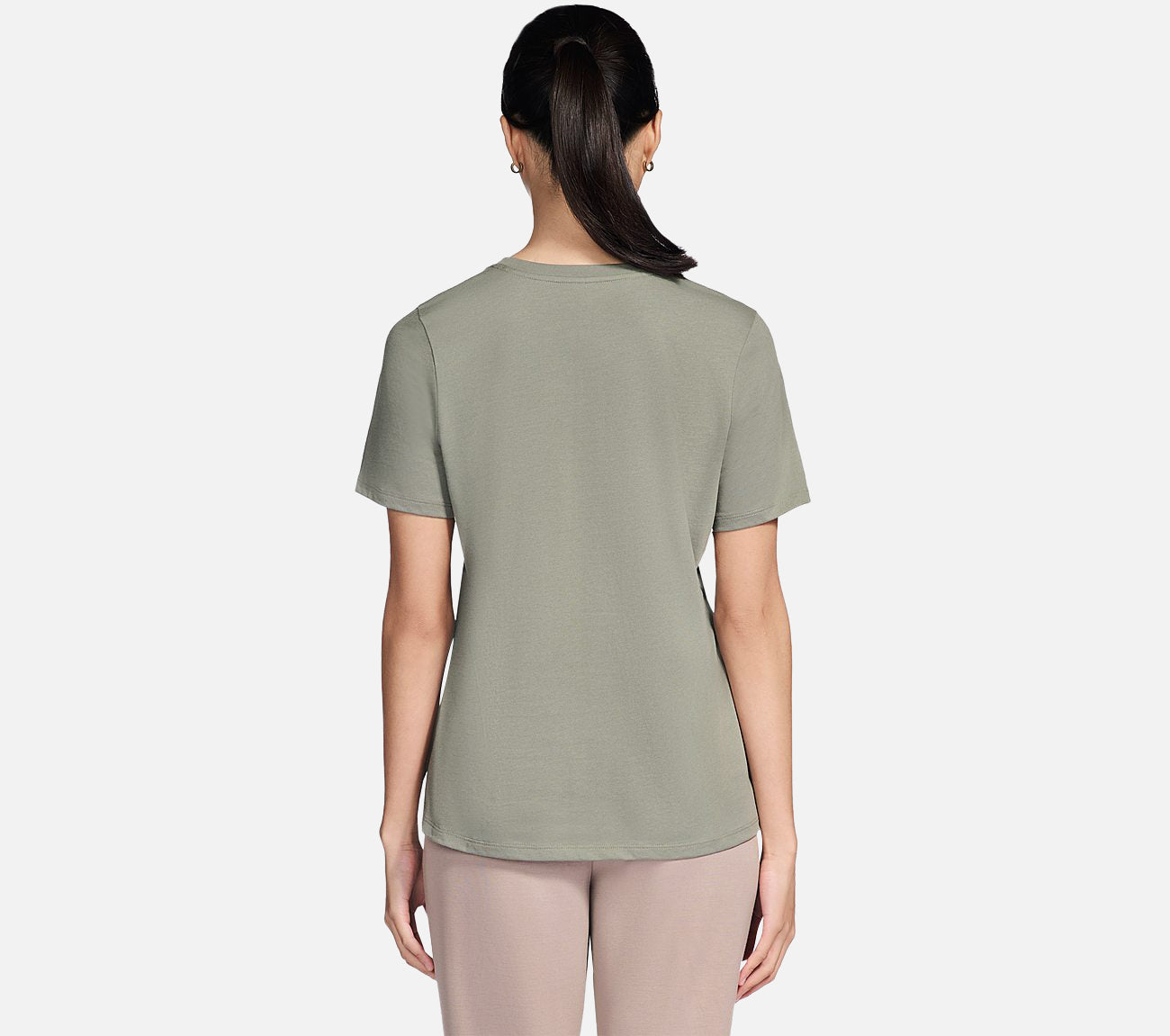 Dazzle Short Sleeve Tee Clothes Skechers.fi