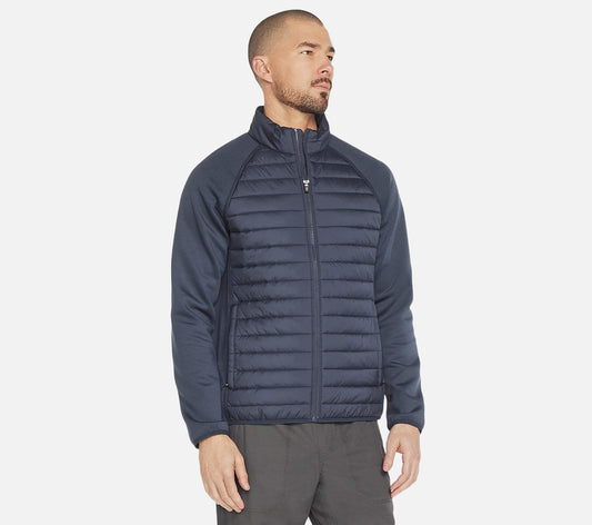 Hoodless Hoodies Cozy Fit Hybrid Jacket Clothes Skechers.fi