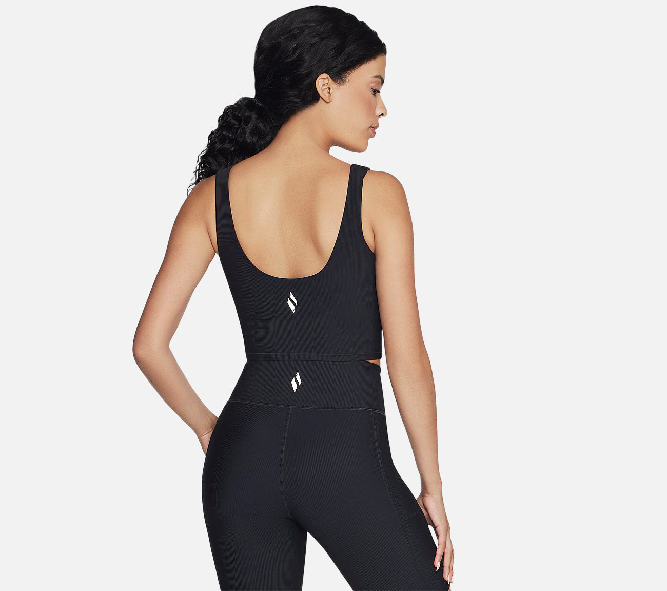 GO FLEX - Rib Longline Bra Clothes Skechers.fi