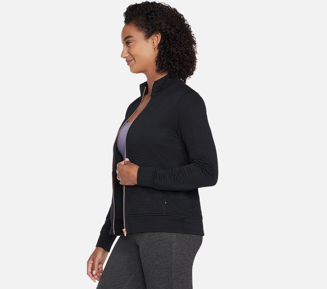 The Hoodless Hoodie GO WALK Everywhere Jacket Clothes Skechers.fi