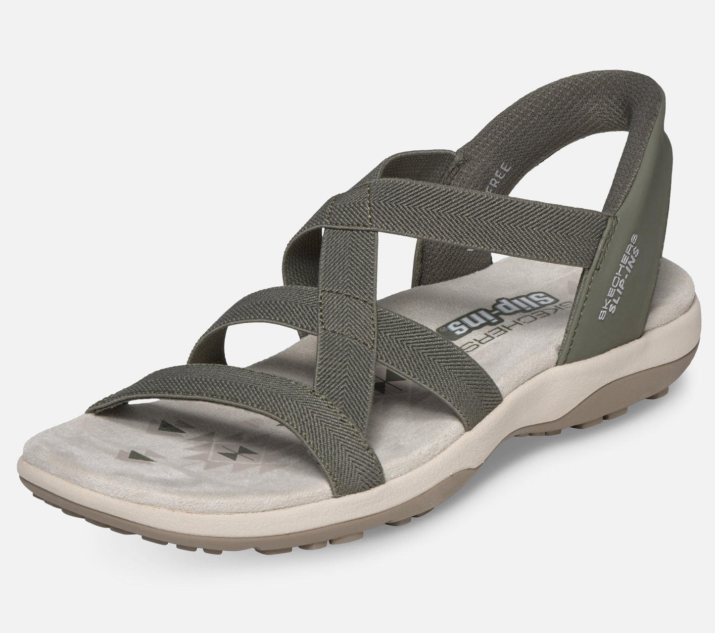 Slip-ins: Reggae Slim - Stretch Flex Sandal Skechers.fi