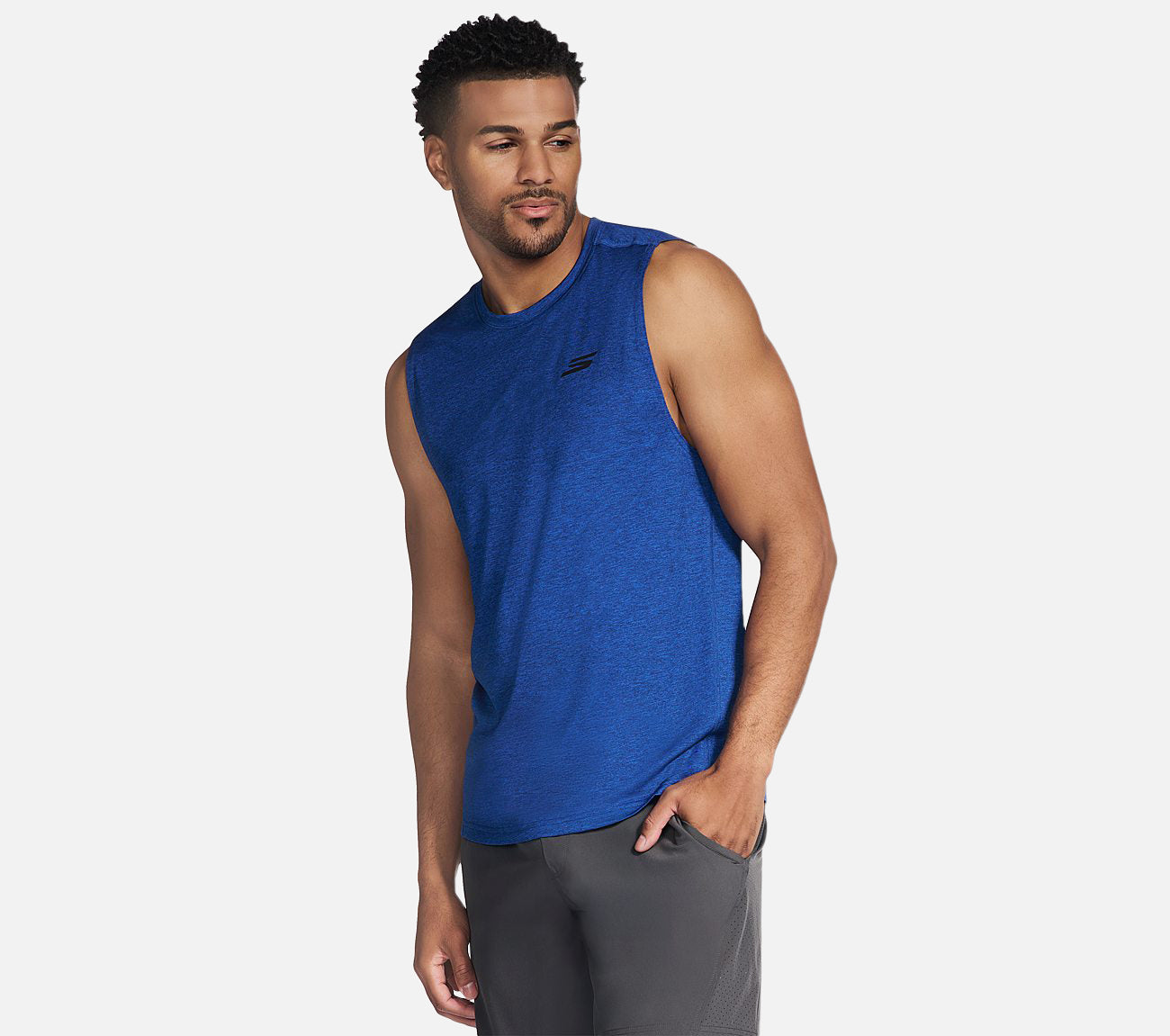 GO DRI Charge Muscle Tank Clothes Skechers.fi