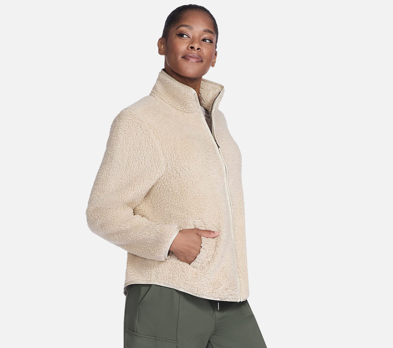 Skech-Sherpa Jacket Clothes Skechers.fi