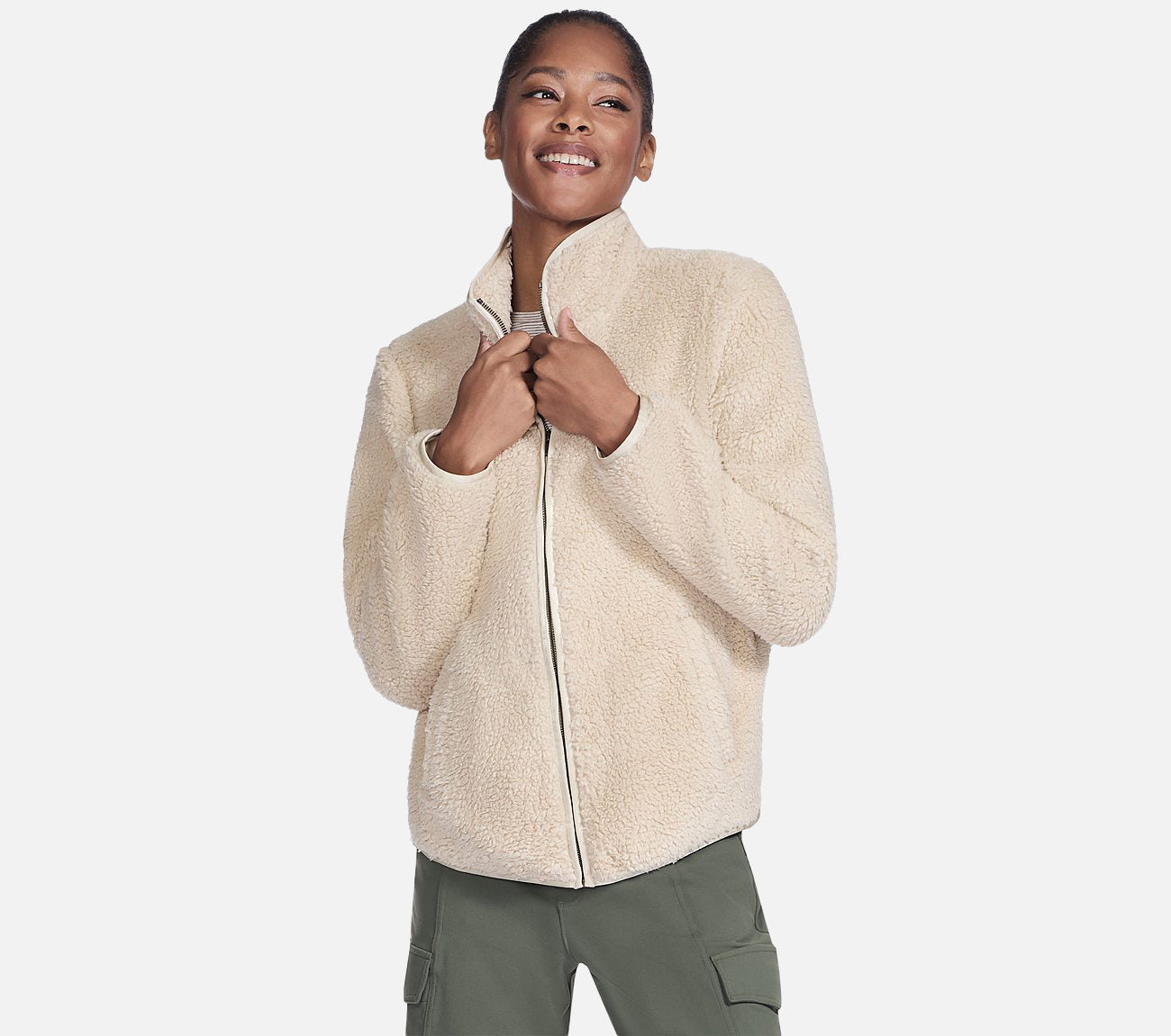 Skech-Sherpa Jacket Clothes Skechers.fi