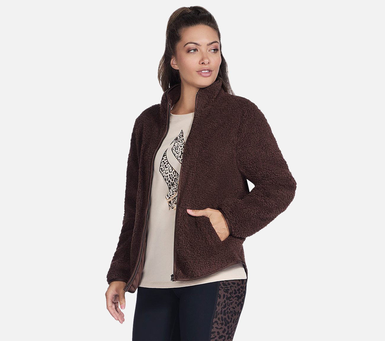 Skech-Sherpa Jacket Clothes Skechers.fi