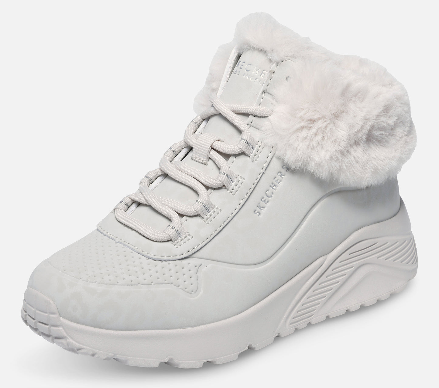 Uno Lite - Cozy Leopard Boot Skechers.fi