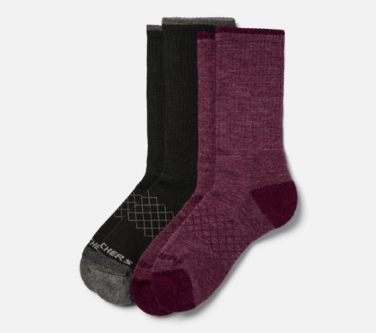2 pr villasukat Sock Skechers