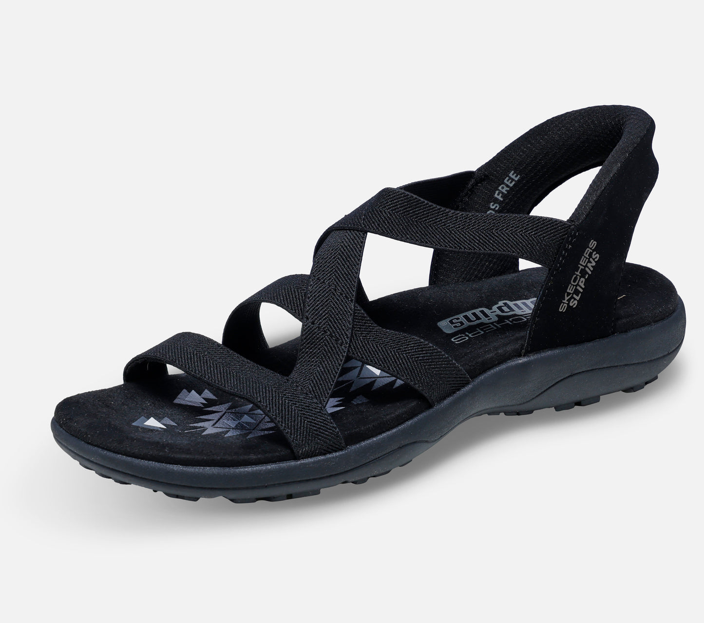 Wide Fit: Slip-ins: Reggae Slim - Stretch Flex Sandal Skechers.fi