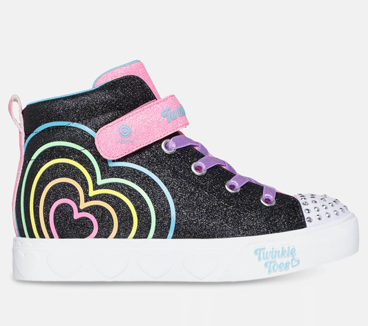 Twinkle Toes: Heart Steps - Heart Glow Shoe Skechers.fi