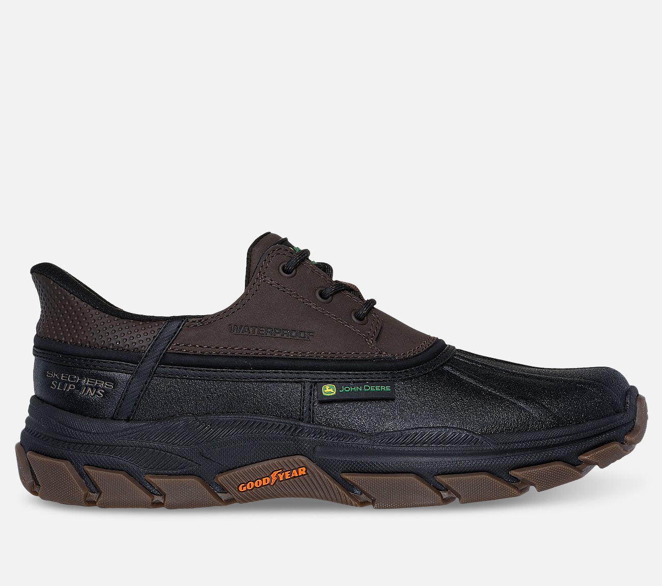 John Deere: Relaxed Fit: Slip-ins: Respected - Tanzier - Waterproof Shoe Skechers.fi
