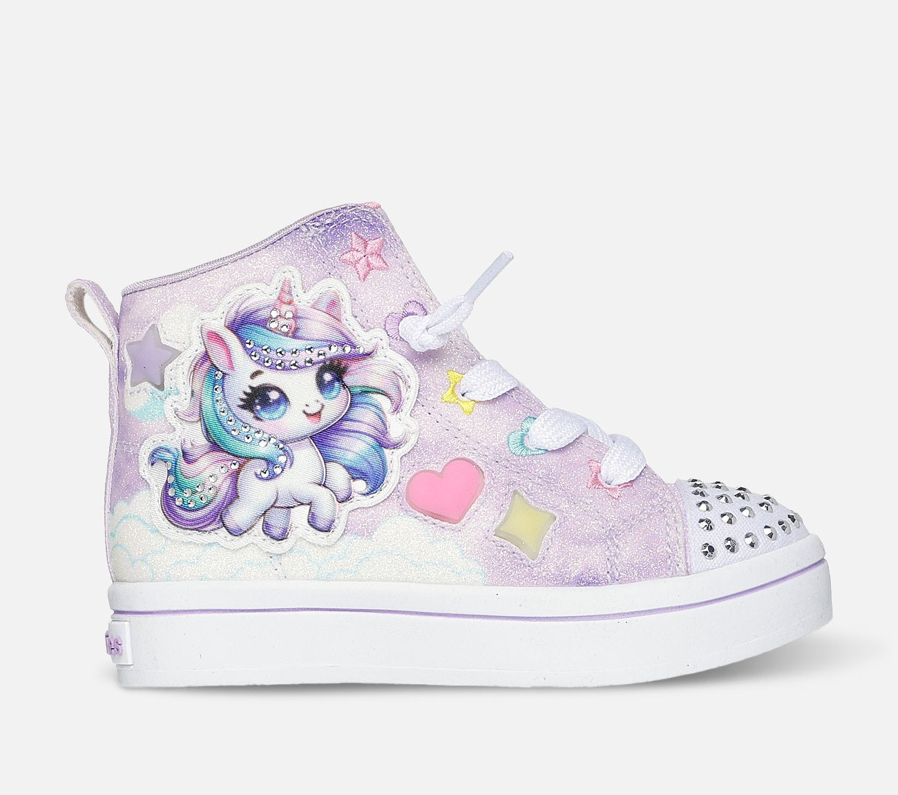 Twinkle Toes: Twi-Lites 2.0 - Unicorn Glam Shoe Skechers.fi