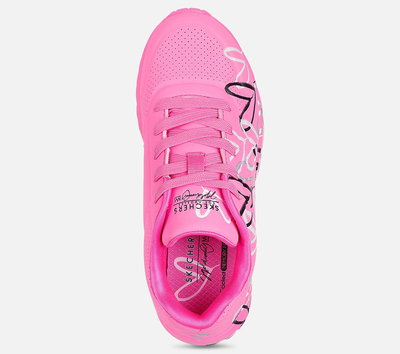 JGoldcrown: Uno Lite - Metallic Love Shoe Skechers.fi