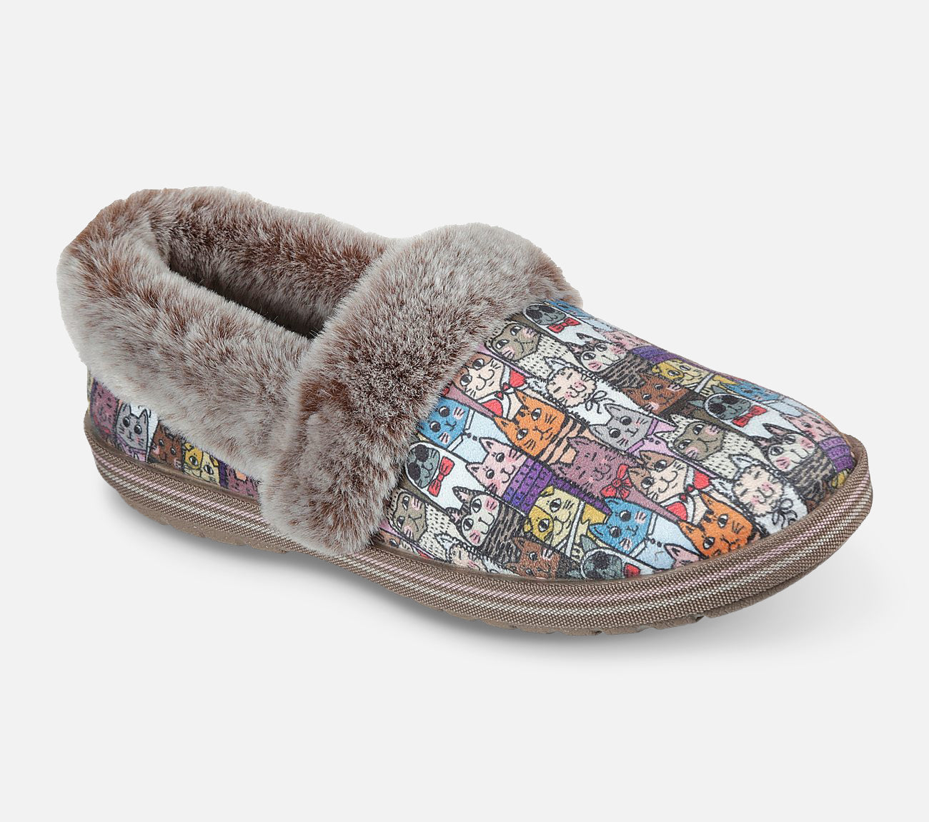 BOBS Too Cozy - Chic Cat Slipper Skechers.fi