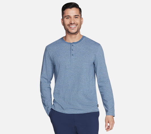 Skech Jersey Henley Clothes Skechers.fi
