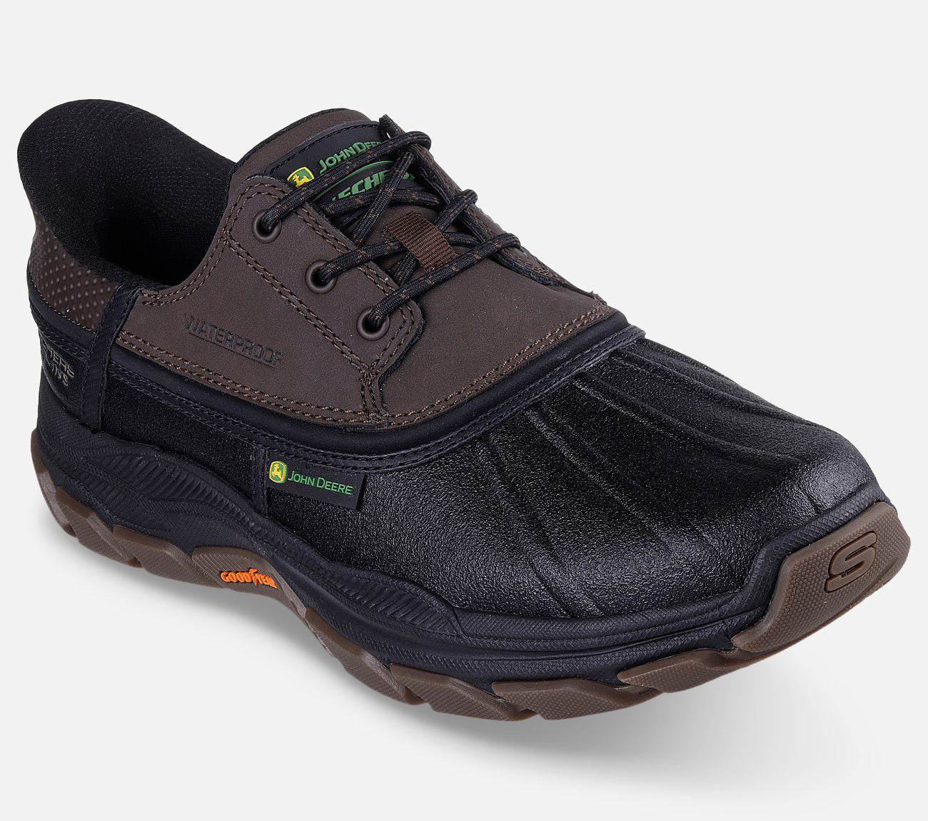 John Deere: Relaxed Fit: Slip-ins: Respected - Tanzier - Waterproof Shoe Skechers.fi
