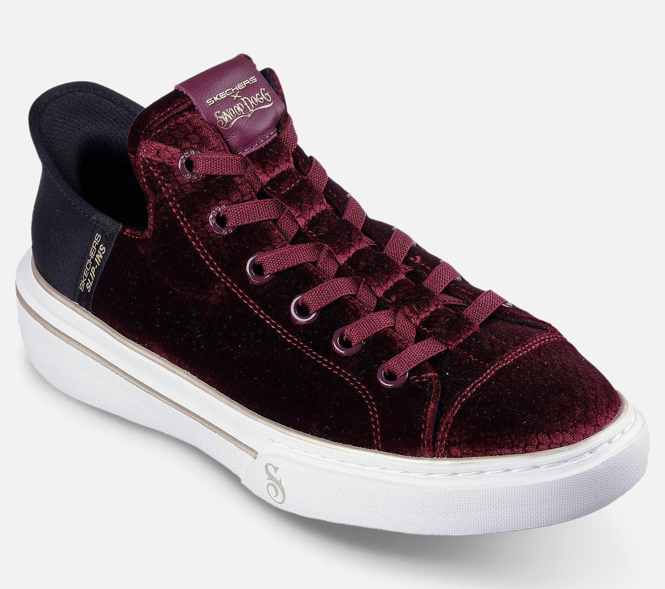 Snoop Dogg: Slip-ins: Snoop One - Boss Life Velvet Shoe Skechers.fi