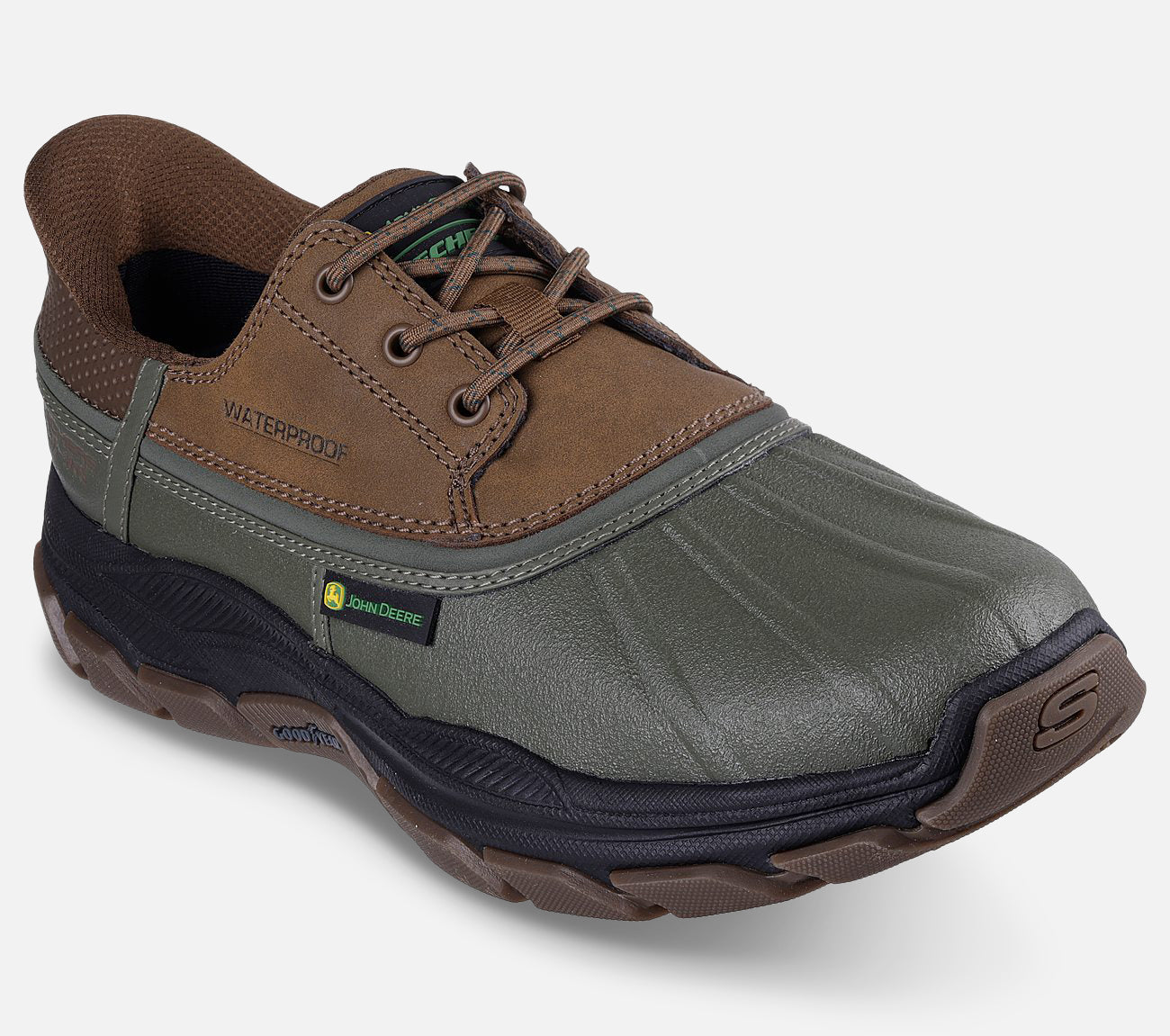 John Deere: Relaxed Fit: Slip-ins: Respected - Tanzier - Waterproof Shoe Skechers.fi