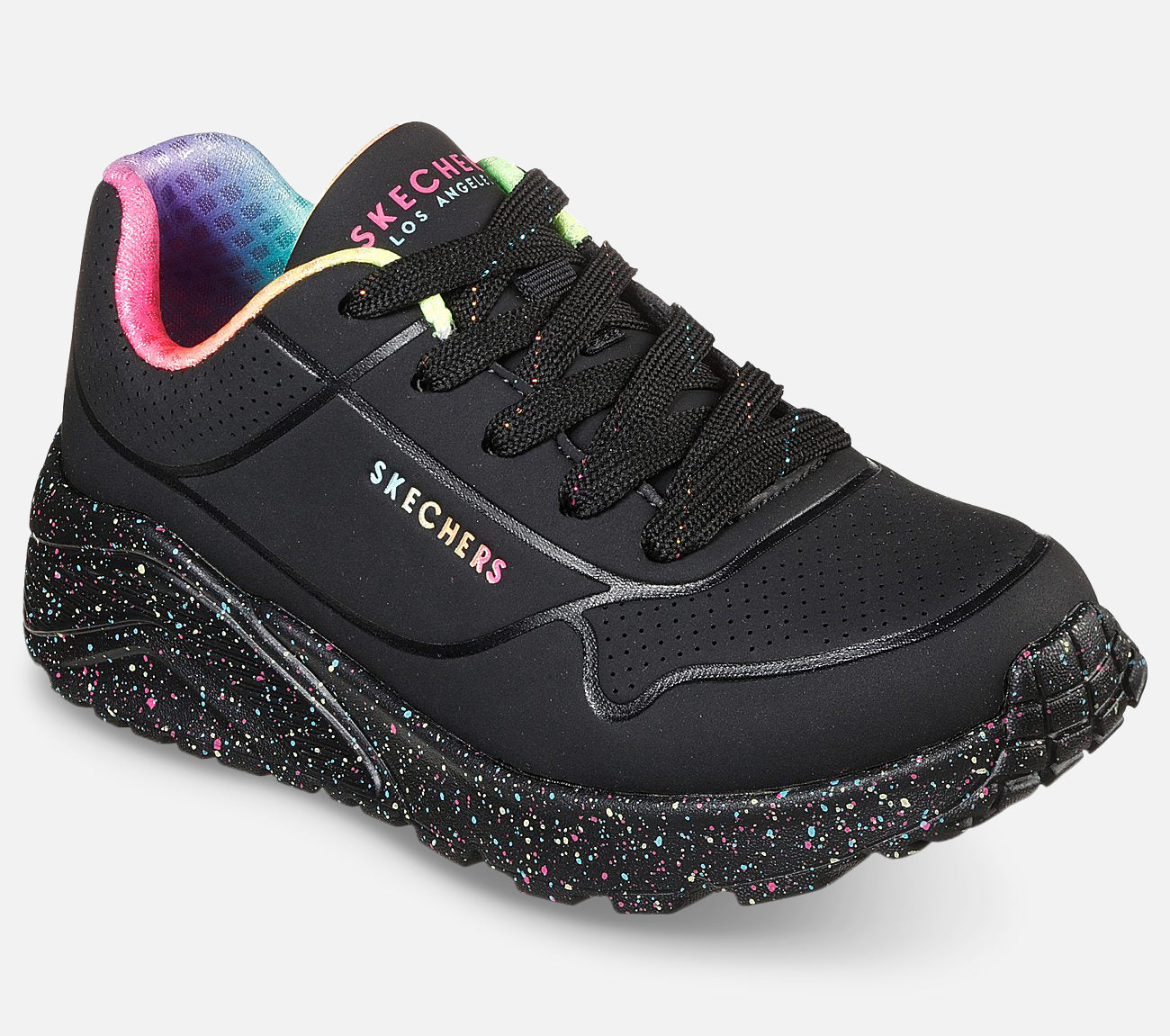 Uno Lite - Rainbow Speckle Shoe Skechers.fi
