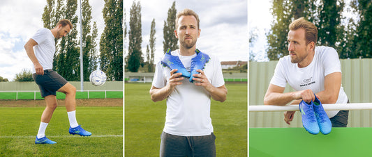 Skechers astuu jalkapallokentälle Harry Kanen kanssa