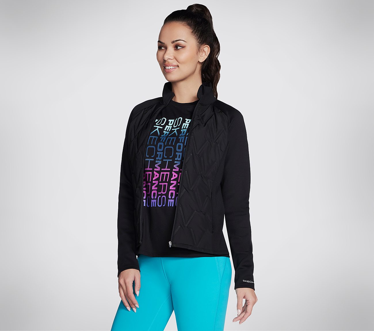 GO SHIELD Hybrid Performance Jacket Clothes Skechers.fi