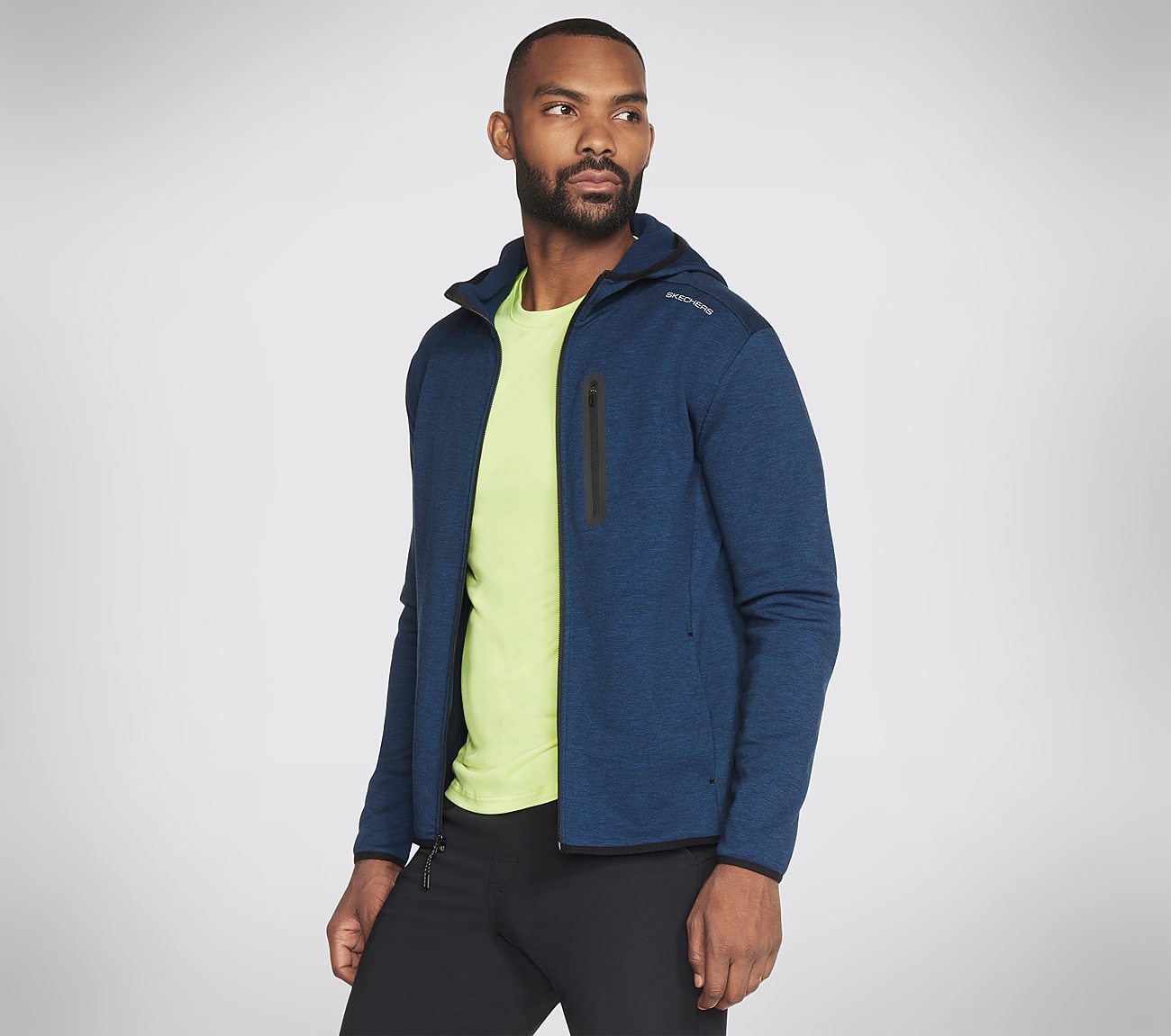 Skech Cloud Thermal Full Zip Hoodie Clothes Skechers.fi
