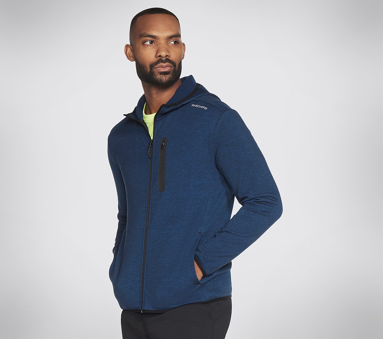 Skech Cloud Thermal Full Zip Hoodie Clothes Skechers.fi