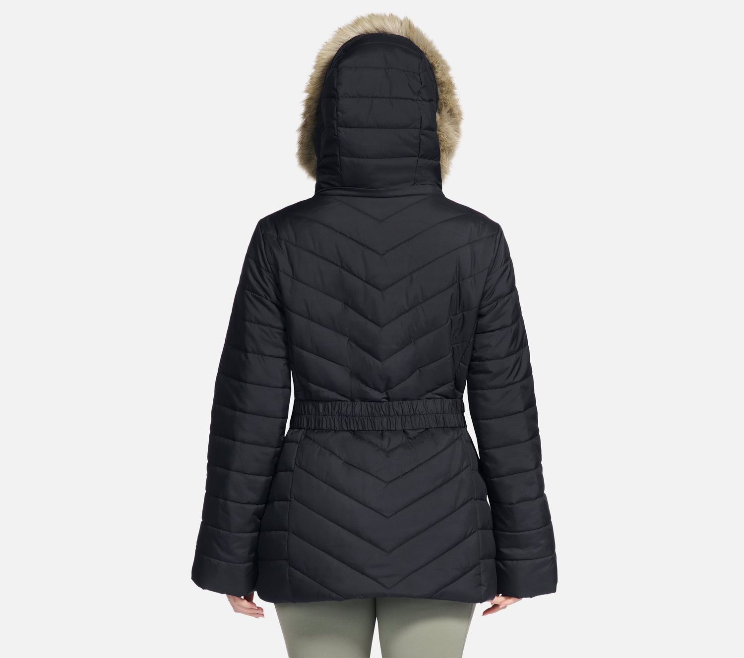 On-the-GO GO SHIELD Cozy Fit Belted Parka Clothes Skechers.fi