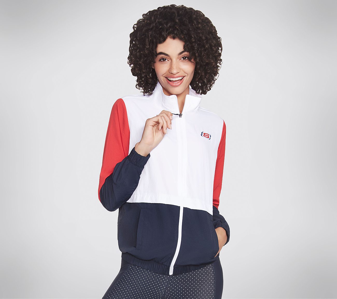 Freedom Crinkle Takki - Americana Clothes Skechers