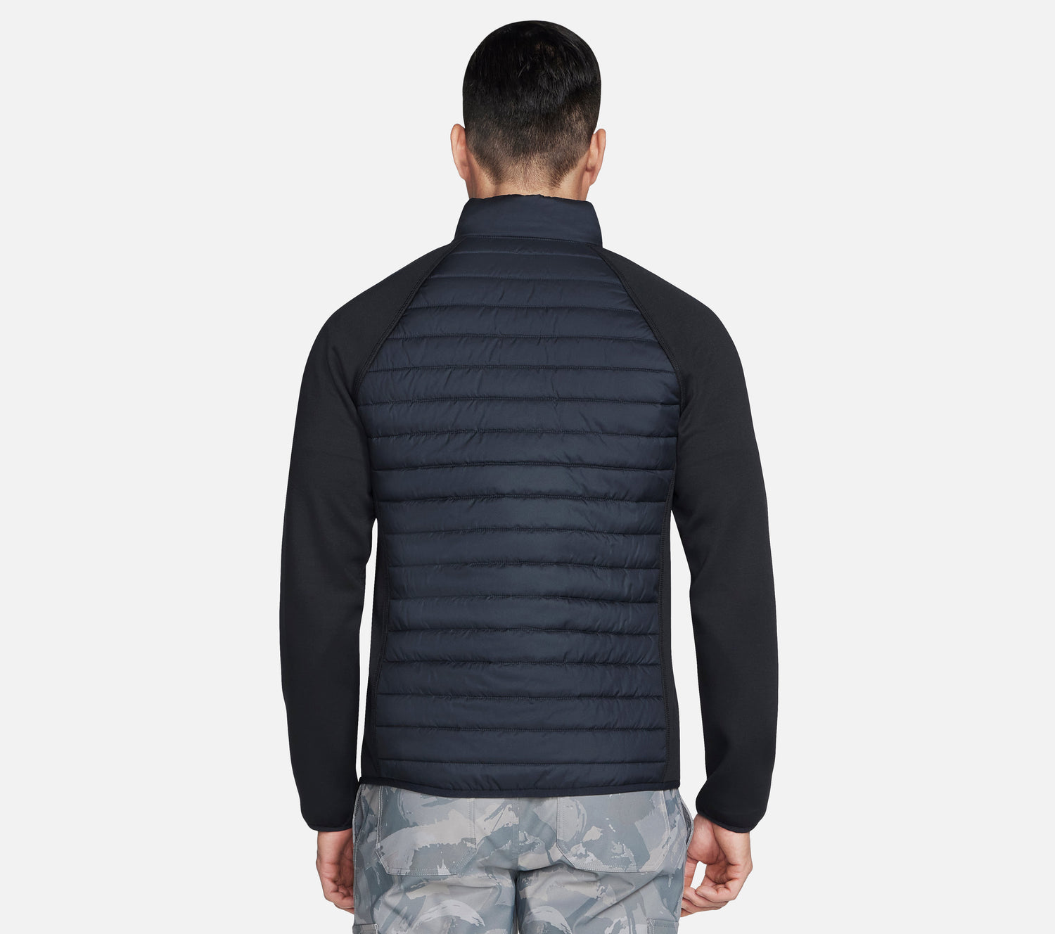 Hoodless Hoodies Cozy Fit Hybrid Jacket Clothes Skechers.fi