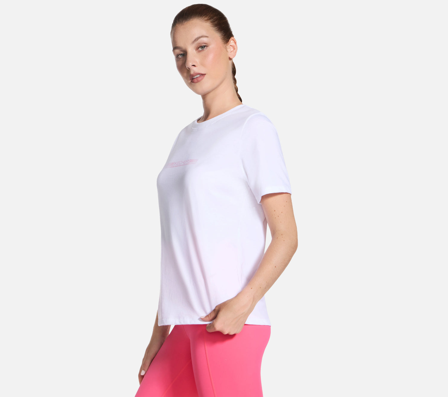 Pace Short Sleeve Tee Clothes Skechers.fi