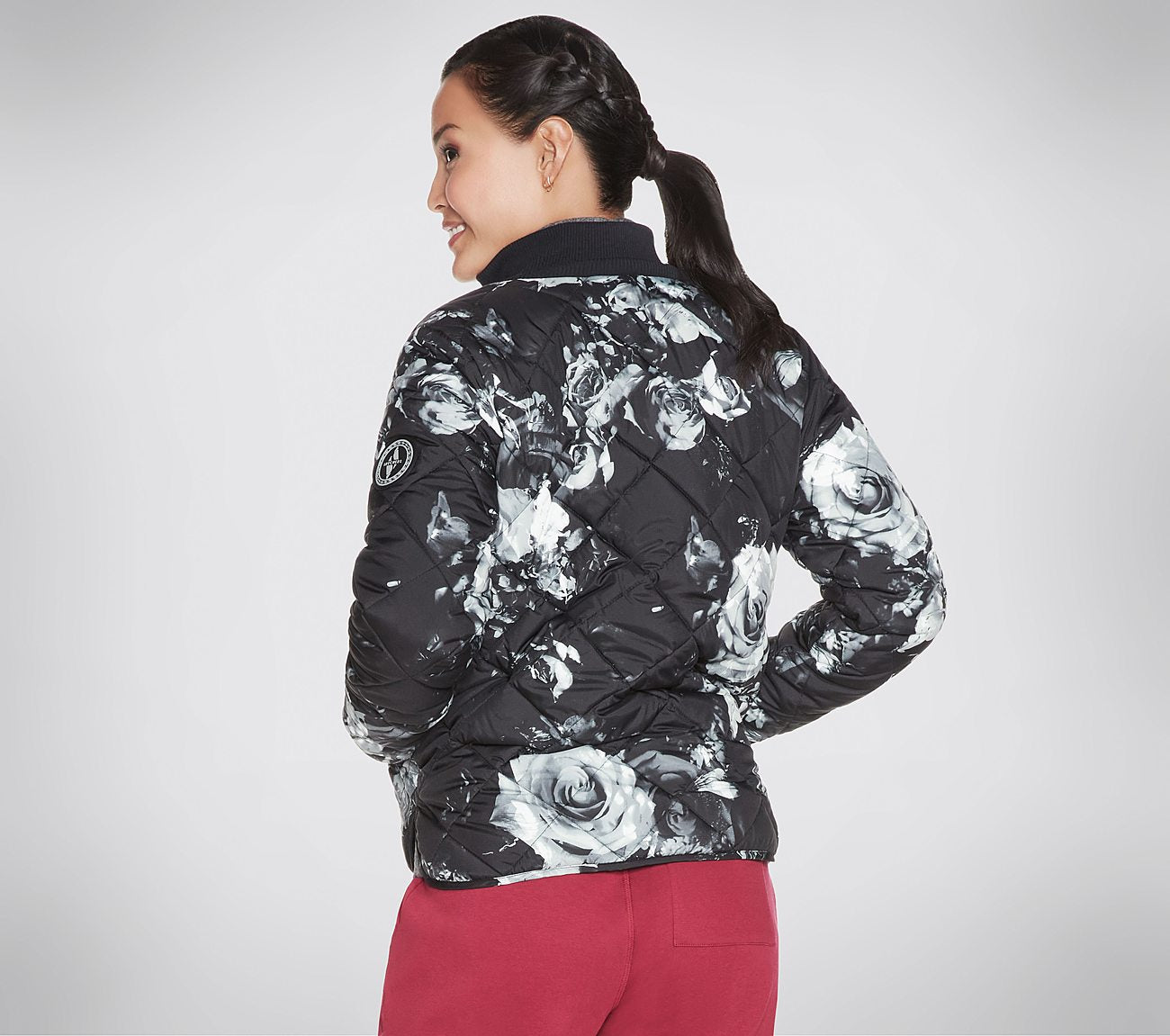 Eden Print Puffer Takki Clothes Skechers