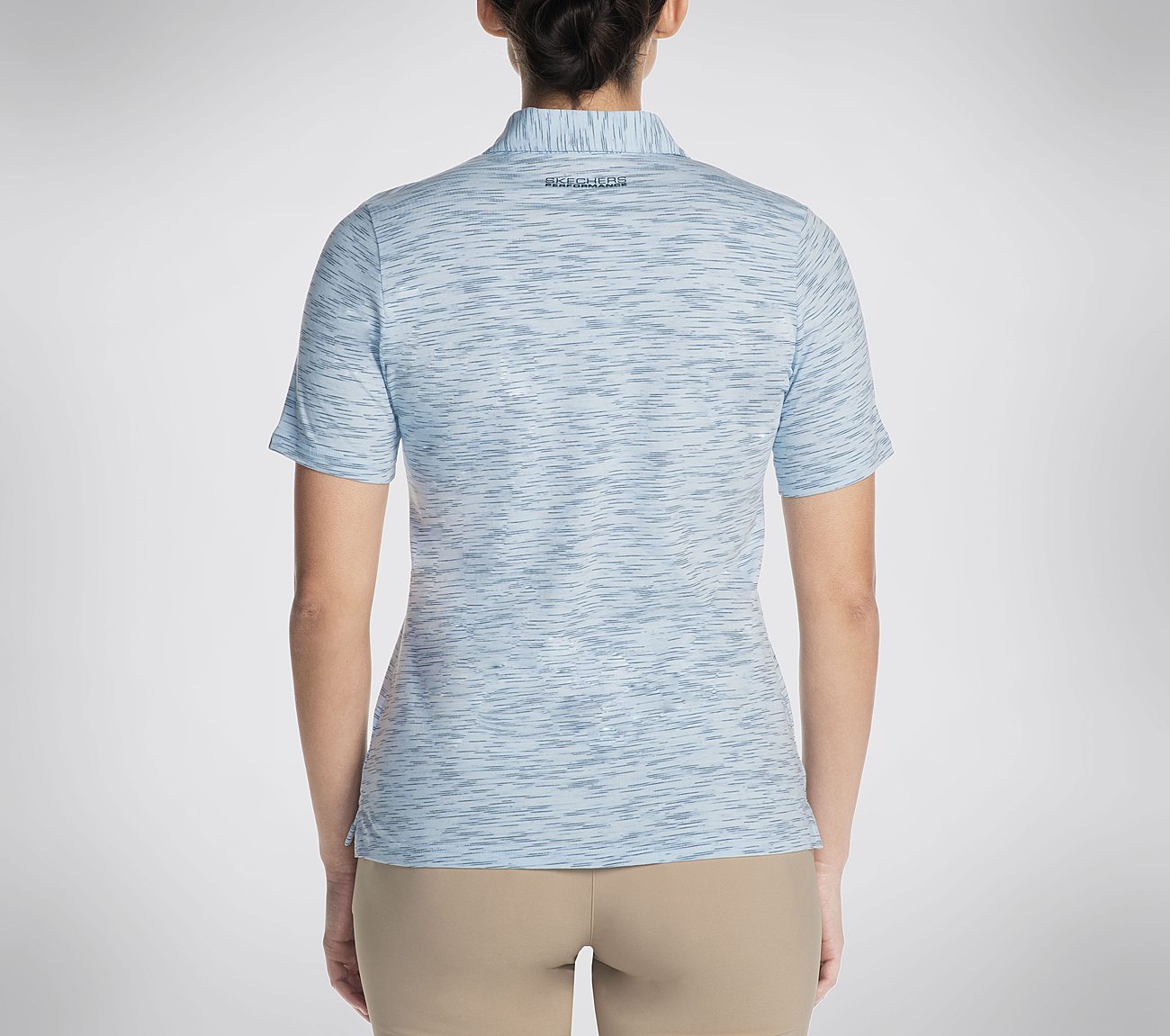 Space Dye Polo T-paita Clothes Skechers