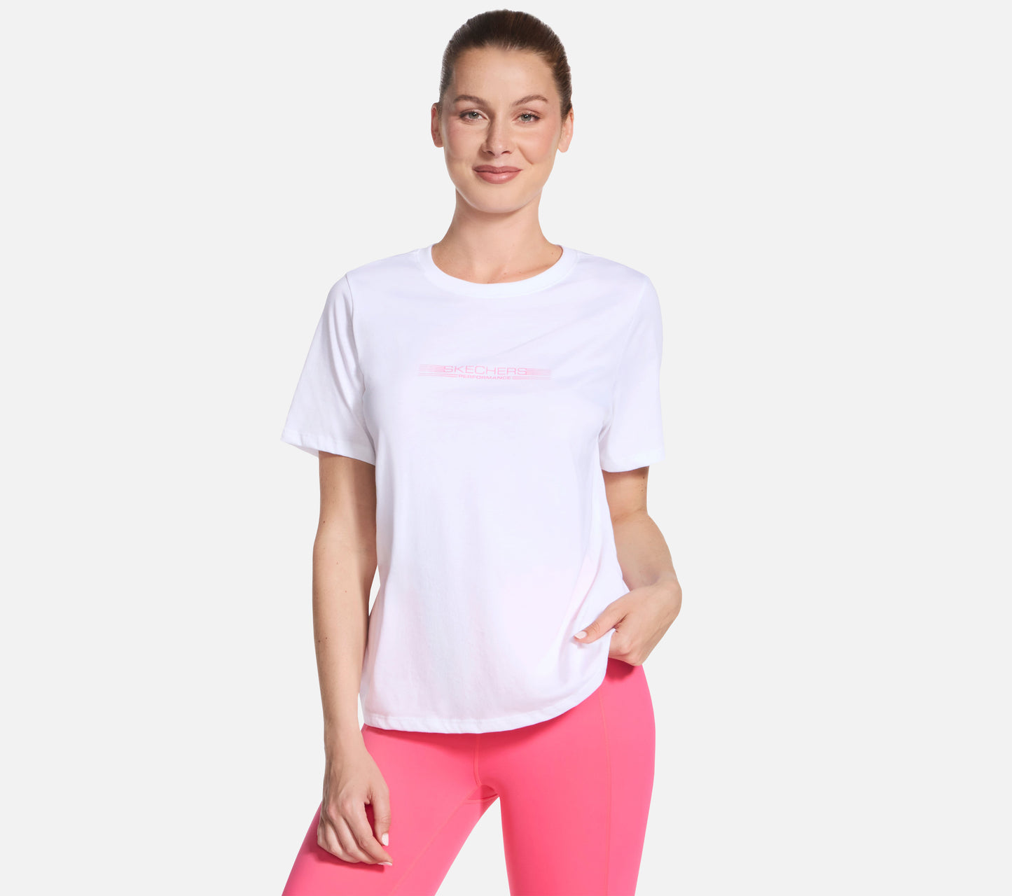 Pace Short Sleeve Tee Clothes Skechers.fi