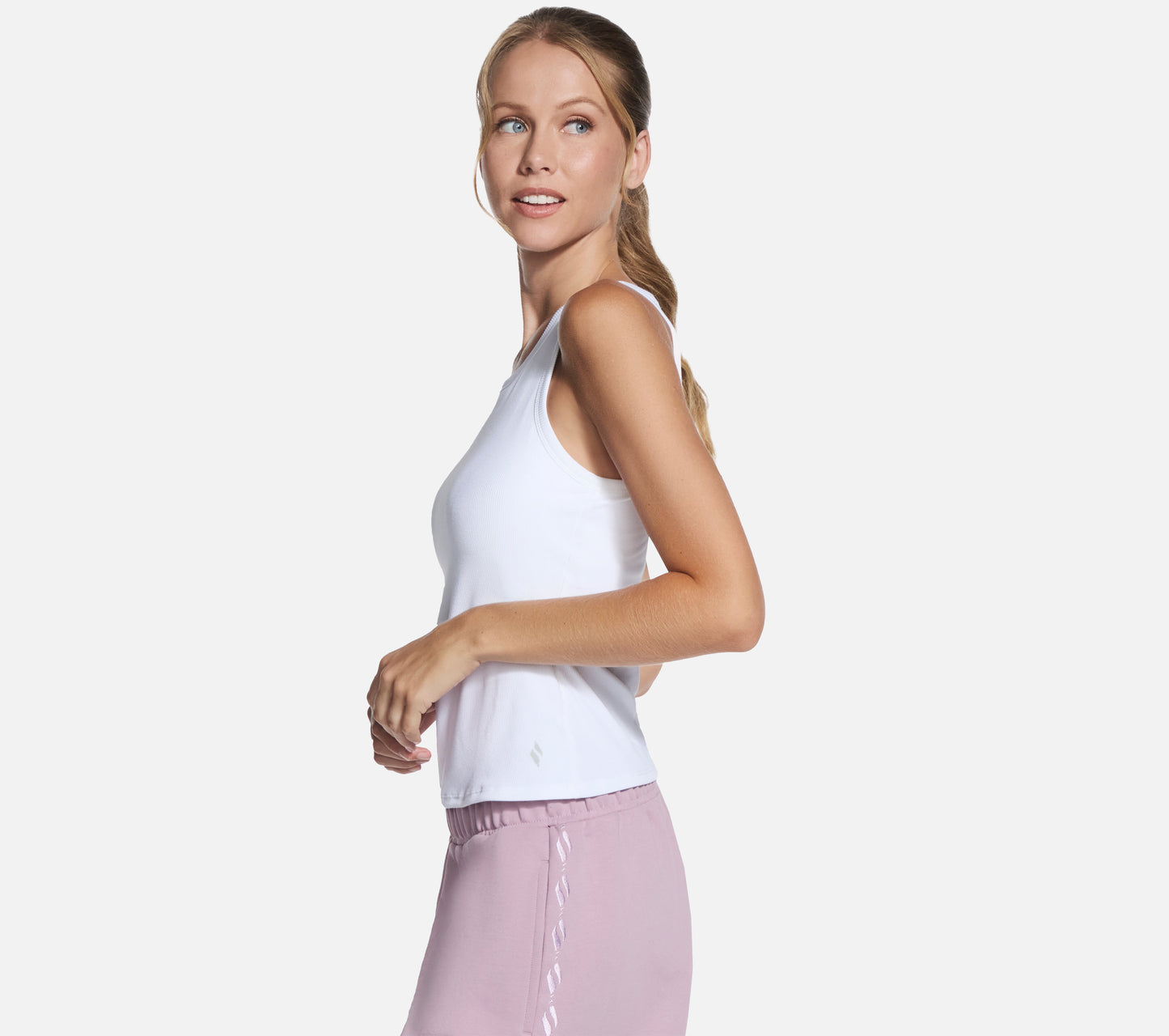 GO WALK Luxe Rib Tank Clothes Skechers.fi