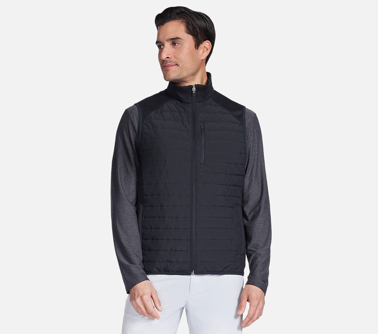 GO SHIELD Cozy Fit Hybrid Vest Clothes Skechers.fi