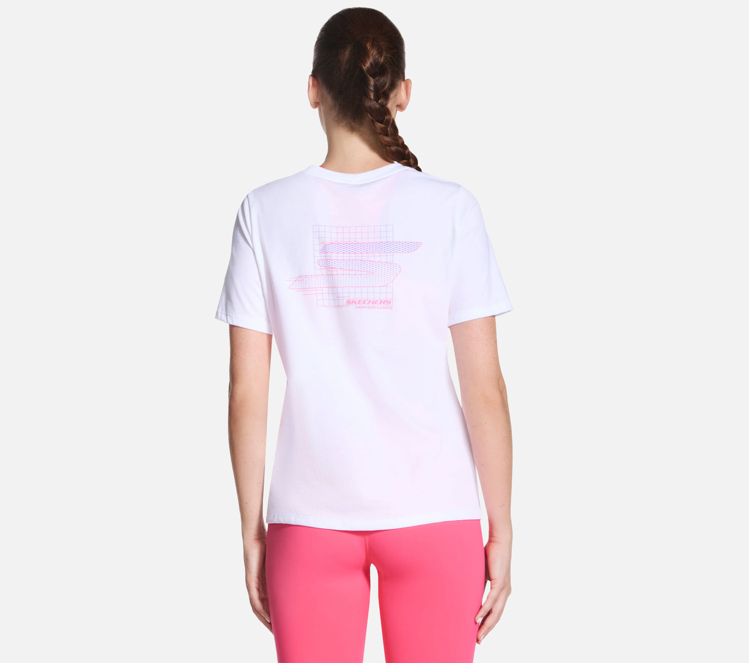 Pace Short Sleeve Tee Clothes Skechers.fi