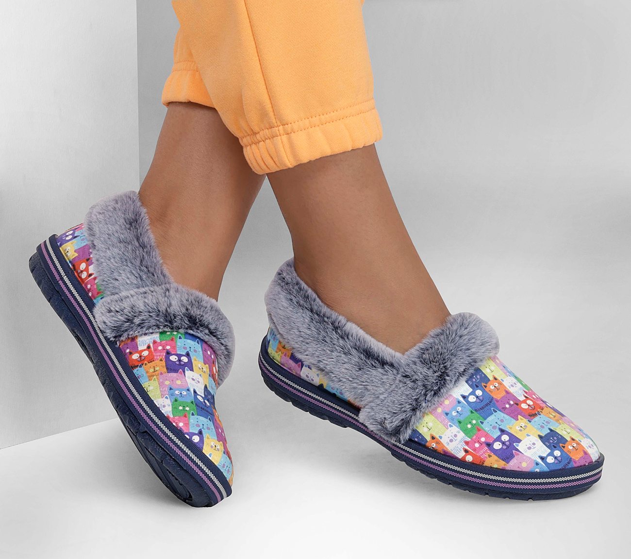 BOBS Too Cozy - Rockstar Pawty Slipper Skechers.fi
