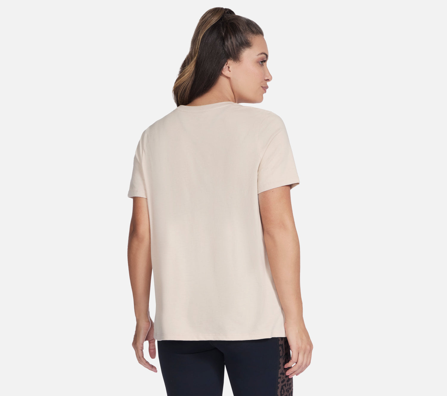 Diamond Cheetah Short Sleeve Tee Clothes Skechers.fi